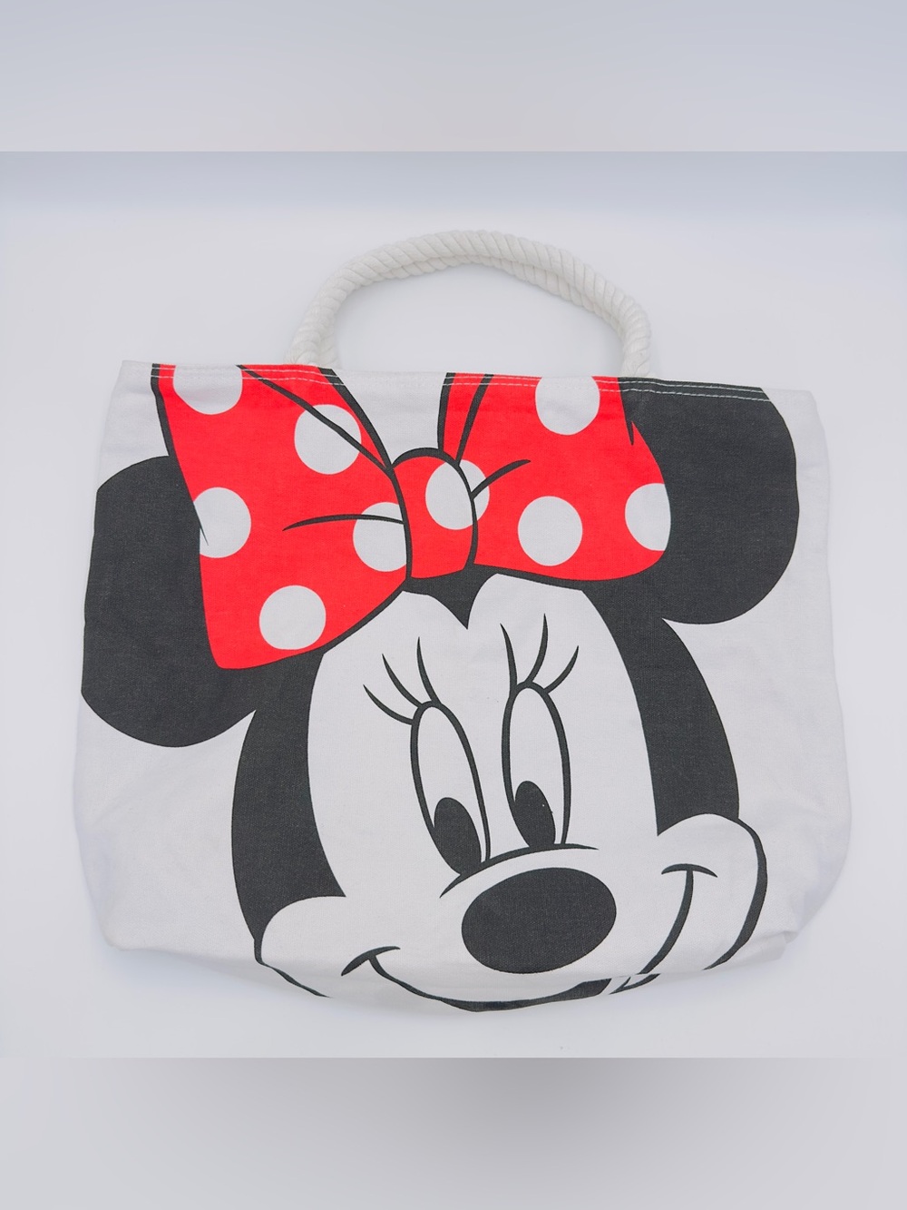 Disney Girls Minnie Mouse Tote Bag - Red, Black, White